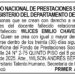 Edicto 1er. aviso Wlices Emilio Chaverra Murillo