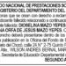 Edicto 2do. aviso Dioselina Mazo Yepes