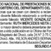 Edicto 2do. aviso Vicente González García