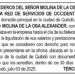 Edicto 3er. aviso Alexander Molina de la Osa