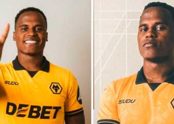 El futbolista chocoano Jhon Arias fue presentado en el equipo inglés Wolves