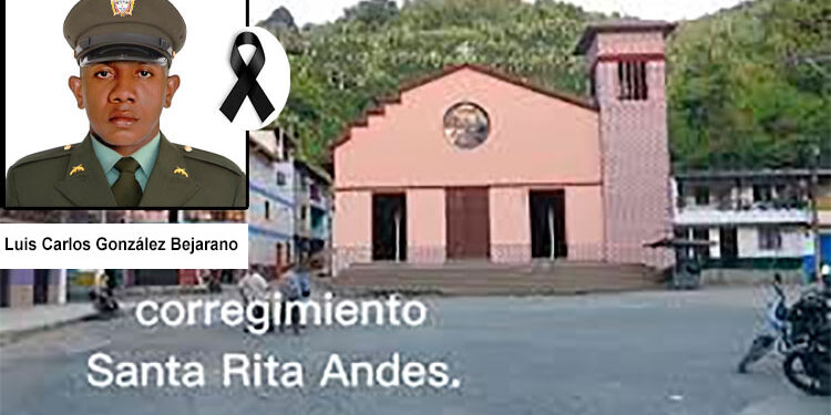 Policía chocoano fue asesinado en Andes