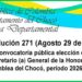 Convocatoria pública elección de Secretario (a) General de la Honorable Asamblea del Chocó, período 2026