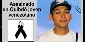 Asesinado joven venezolano en Quibdó.