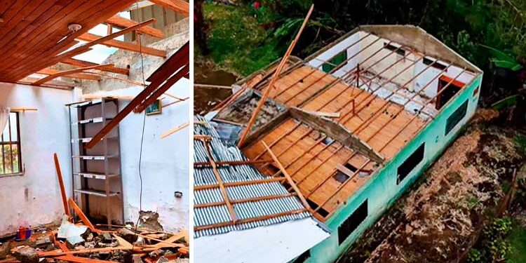 Condoto: las fuertes lluvias destrozaron el Hospital San José