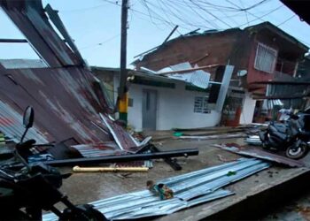 Fuerte vendaval causa graves daños en Condoto