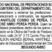 Edicto 2do. aviso Anatilde Cossio de Perea