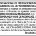 Edicto 2do. aviso Luis Artemio Rodríguez Mosquera