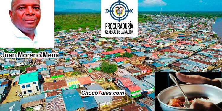 Procuraduría investiga al alcalde de Riosucio, Chocó, por presuntas irregularidades en suministro de alimentos a personas detenidas