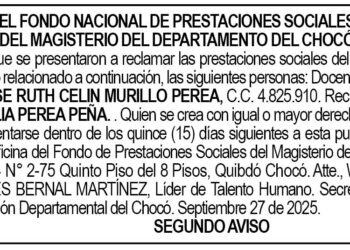 Edicto 2do. aviso José Ruth Celin Murillo Perea