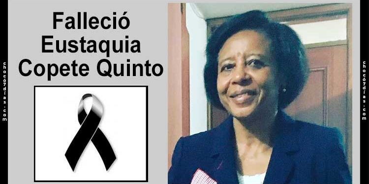 Falleció Eustaquia Copete Quinto