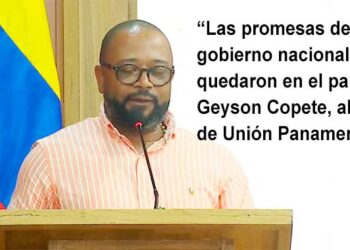 “Las promesas del gobierno nacional se quedaron en el papel”: alcalde de Unión Panamericana, Chocó