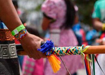 Indígenas del Chocó regresaron a Bogotá tras denunciar amenazas del ELN