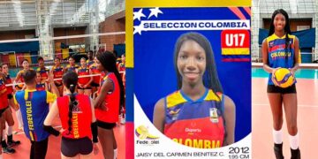 Joven chocoana representará a Colombia en el Sudamericano de Voleibol