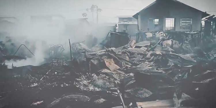 Chocó: Seis casas en cenizas por incendio en Riosucio