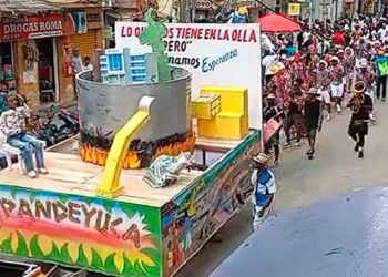 Quibdó, San Pacho 2025: disfraz del barrio Pandeyuca