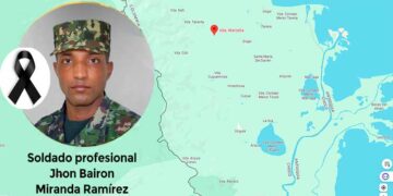 Unguía: un soldado murió al pisar una mina antipersona