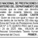 Edicto 1er. aviso Julián Castro Maturana