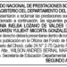 Edicto 2do. aviso Sonia Inelba Lozano de Valdés