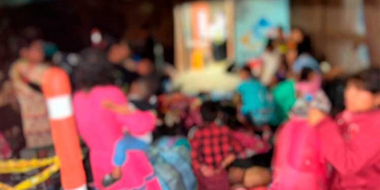 Más de 650 indígenas del Chocó se desplazaron a Medellín en menos de una semana