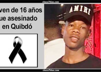 Joven de 16 años fue asesinado en Quibdó