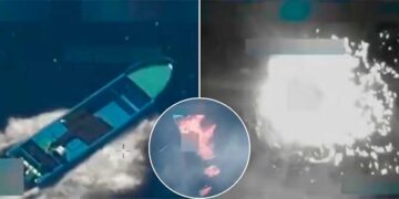 Estados Unidos bombardeó una lancha en el Pacífico colombiano