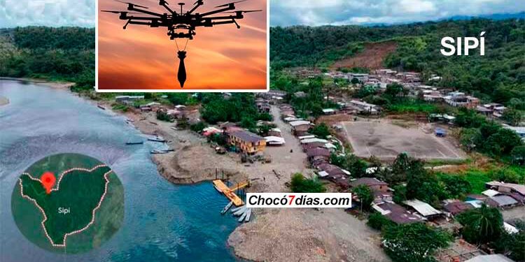 Sipí: base militar fue atacada por el ELN con drones explosivos