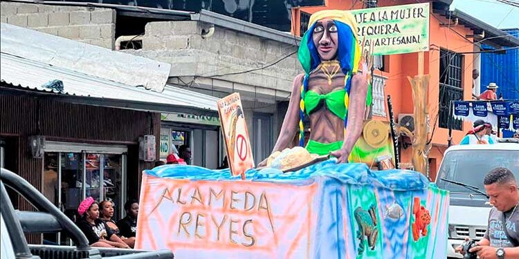 Quibdó, San Pacho 2025: disfraz del barrio Alameda Reyes