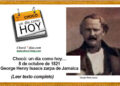 Chocó: un día como hoy… 8 de octubre de 1821 George Henry Isaacs zarpa de Jamaica