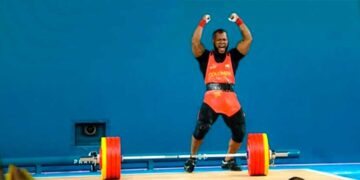 Yeison López ganó dos oros, una plata y dos récords en mundial de pesas en Noruega
