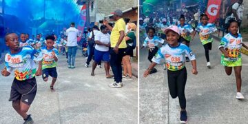Éxito en carrera atlética de niños en el municipio del Atrato