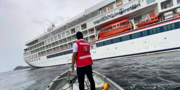 Crucero internacional en la ensenada de Utría, Bahía Solano