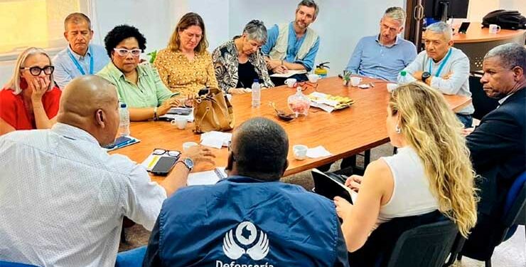 Defensoría y Unión Europea analizan en Quibdó reclutamiento forzado y crisis humanitaria en el Chocó