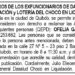 Edicto 1er. aviso Ofelia Gamboa de Ledezma. Dasalud Chocó en liquidación
