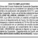 Edicto Leandro José Villarreal Jaraba
