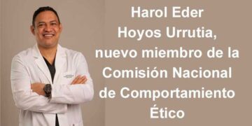 Harol Eder Hoyos Urrutia, nuevo miembro de la Comisión Nacional de Comportamiento Ético