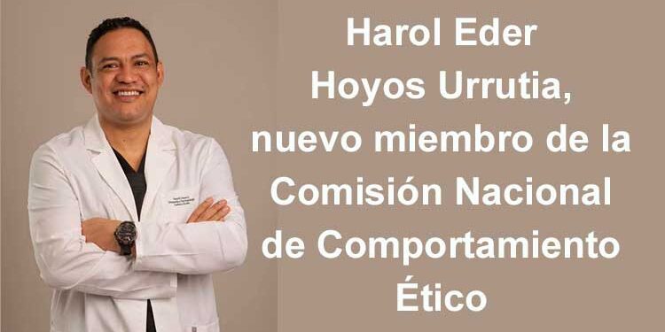 Harol Eder Hoyos Urrutia, nuevo miembro de la Comisión Nacional de Comportamiento Ético