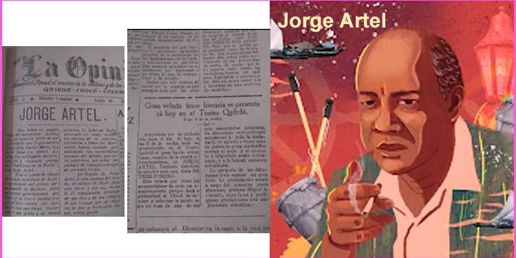 Jorge Artel y Esthercita Forero en Quibdó (1948)