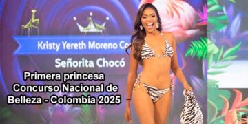 Señorita Chocó, primera princesa nacional de belleza