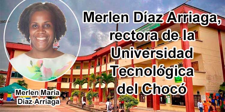 Merlen Díaz Arriaga, rectora de la Universidad Tecnológica del Chocó