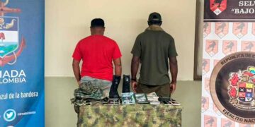Se entregaron en Bojayá dos presuntos integrantes del Clan del Golfo