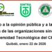 Comunicado de las organizaciones sindicales de la Universidad Tecnológica del Chocó