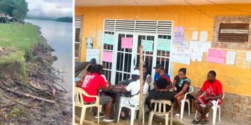 Bajo Baudó: Chocó comunidad de Cantil exige soluciones sobre erosión costera, agua y educación