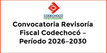 Chocó Codechocó Revisor Fiscal