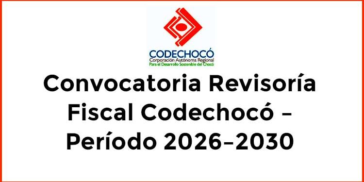 Chocó Codechocó Revisor Fiscal