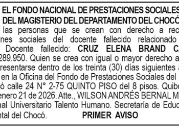 Edicto Chocó