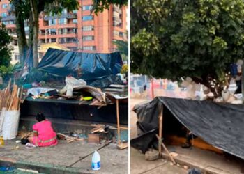 Indígenas de Bagadó cumplen un mes a la intemperie en Ibagué, a la espera de retornar al Chocó