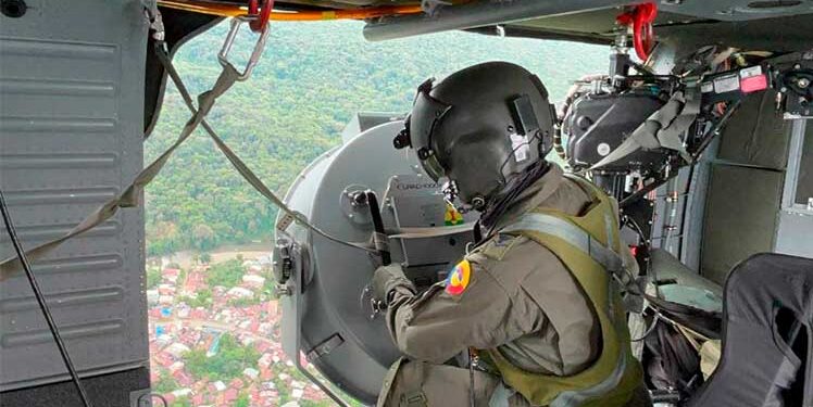 Operación de información aérea llama a desmovilización en el Chocó