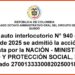 Quibdó Acandí admiten acción popular Minsalud