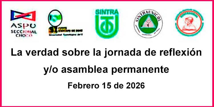 Aspu Chocó sindicales